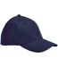 Casquette Earthaware Bleu Marine Oxford Beechfield-2