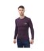 Mens Mock Neck Fitted Lounge Top Navy Emporio Armani-1