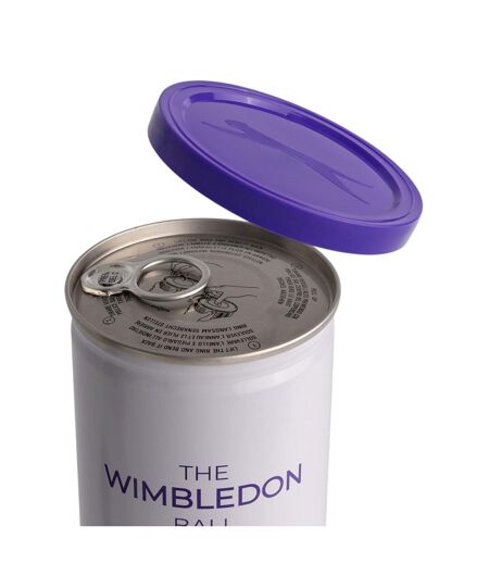 Lot De 3  Balles De Tennis Wimbledon Taille Unique Jaune Slazenger