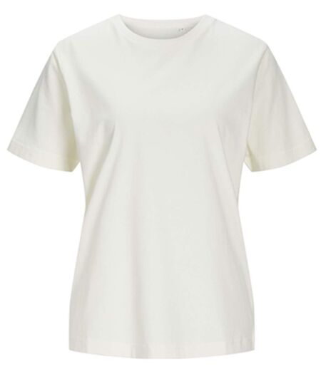 T-shirt manches courtes - JACK&JONES - Femme - JJ3914 - blanc cassé