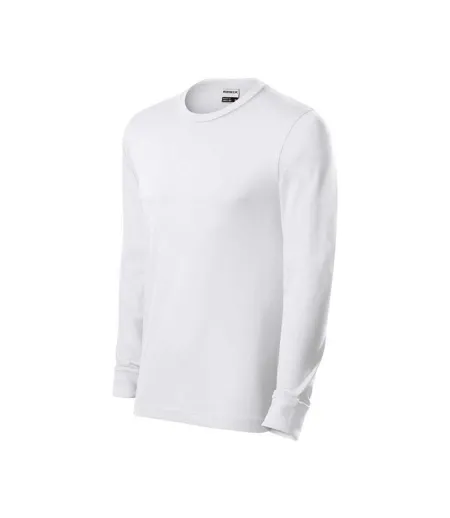 Mens Resist Long-sleeved T-shirt White Rimeck