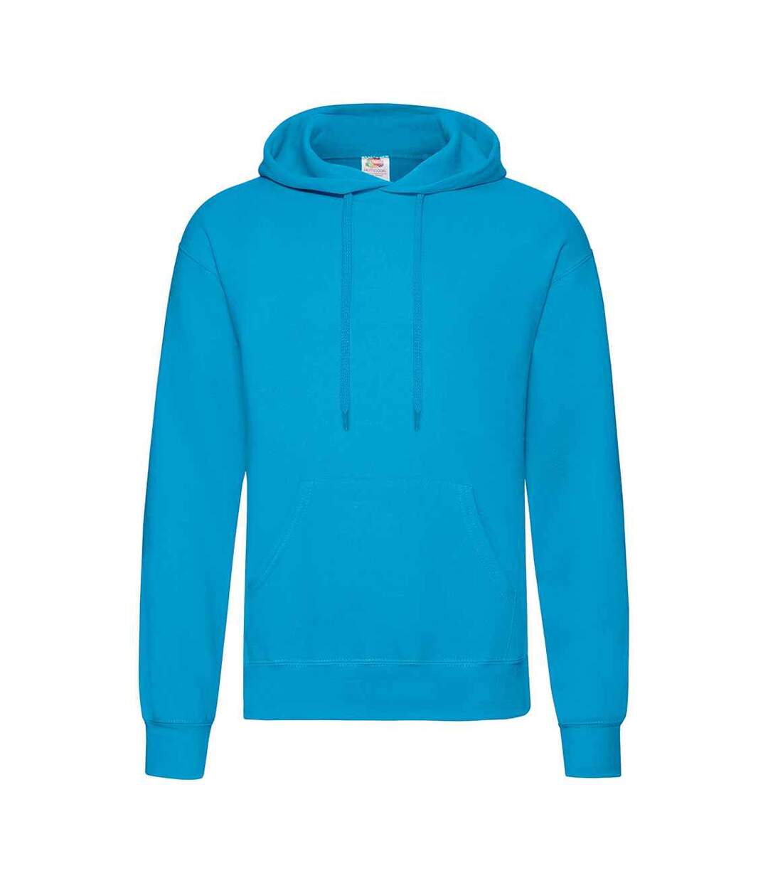 Sweat À Capuche Classic Adulte Azur Fruit Of The Loom-1