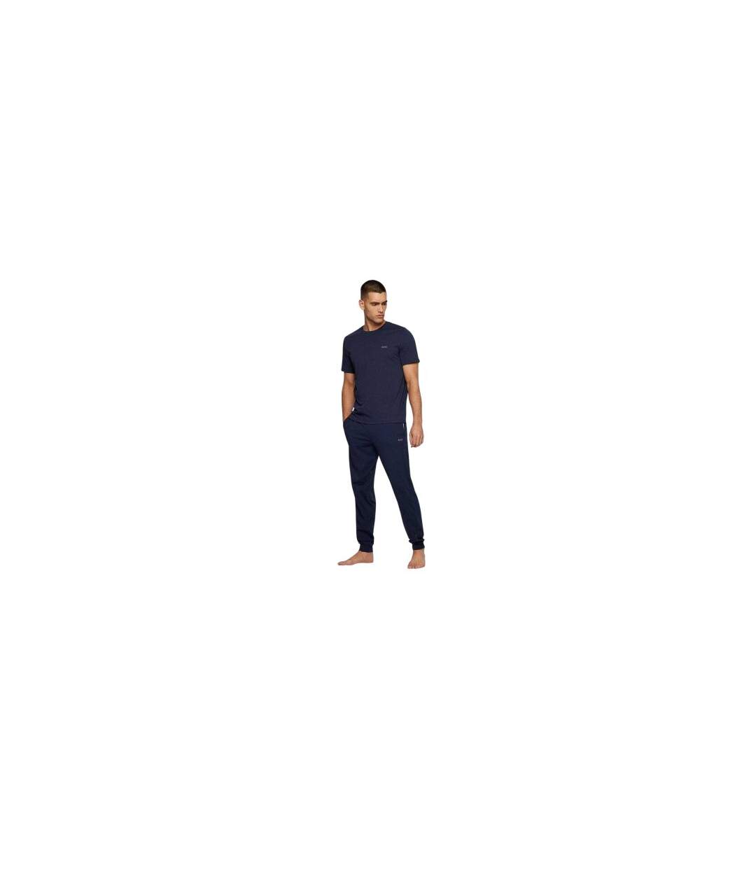 T-shirt Manches Courtes Mixmatch Homme Bleu Marine Boss-1