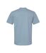 Unisex adult softstyle midweight t-shirt stone blue Gildan