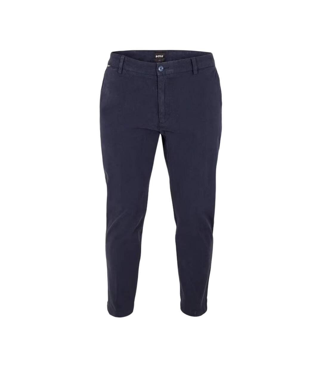 Mens H-kane1 Straight Leg Trousers Dark Blue Boss-1