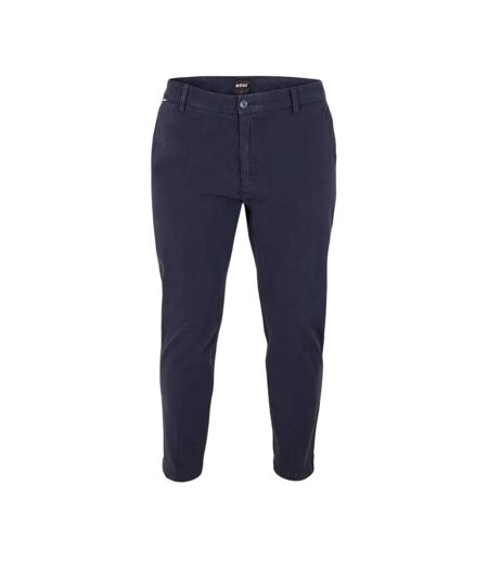 Mens H-kane1 Straight Leg Trousers Dark Blue Boss