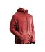 Mens Customised Hooded Fleece Jacket Autumn Red Mascot-2
