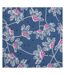 Jupe Mi-longue Motif/style Fleurs Sauvages Femme Bleu Rose Lazy Jacks-4