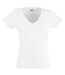 T-shirt valueweight femme blanc Fruit of the Loom-1