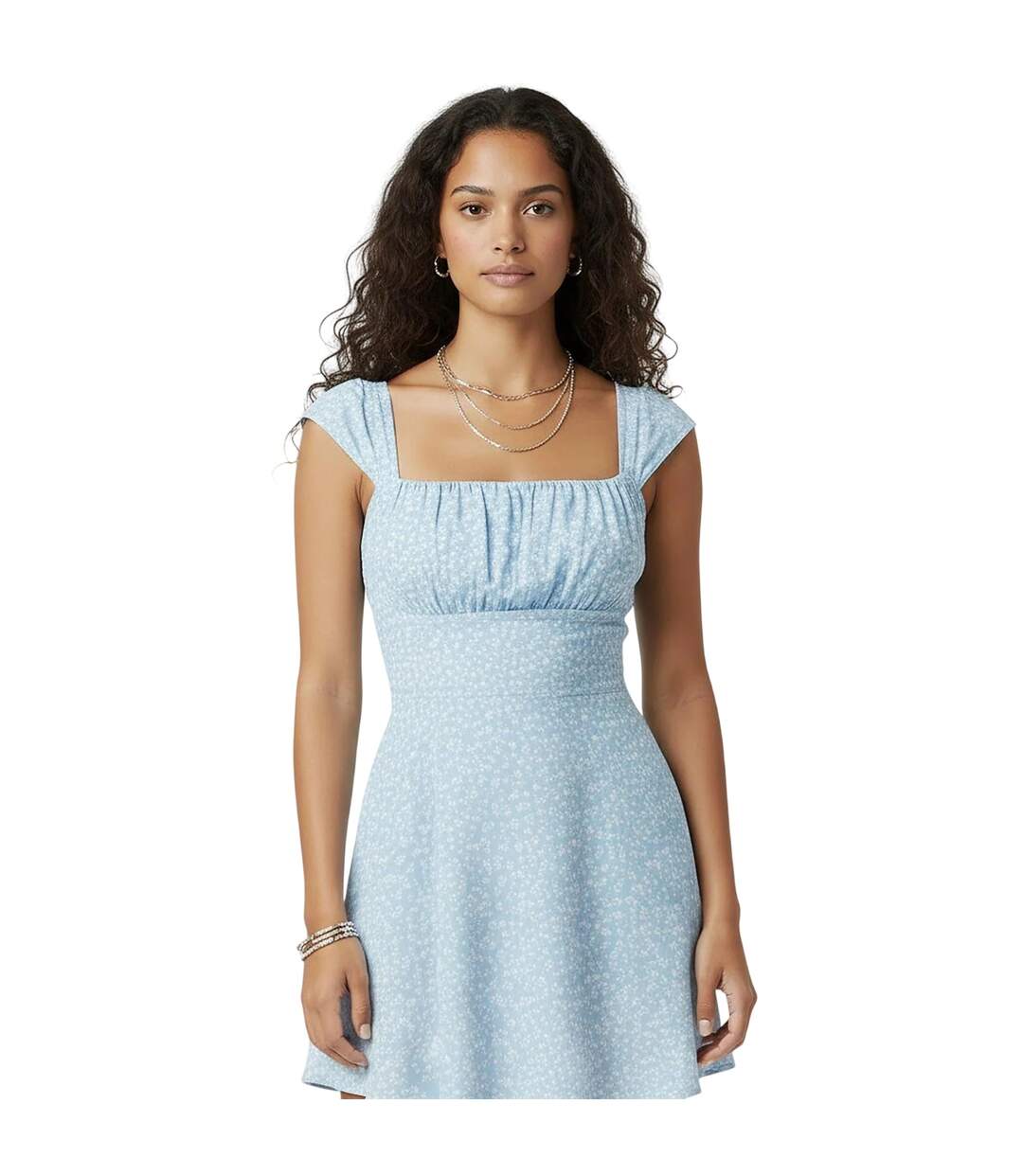Robe Courte Femme Bleu Jack Wills-4