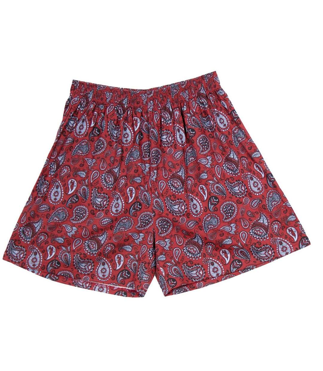 Ensemble De Pyjama Court Homme Rouge Keanu-4