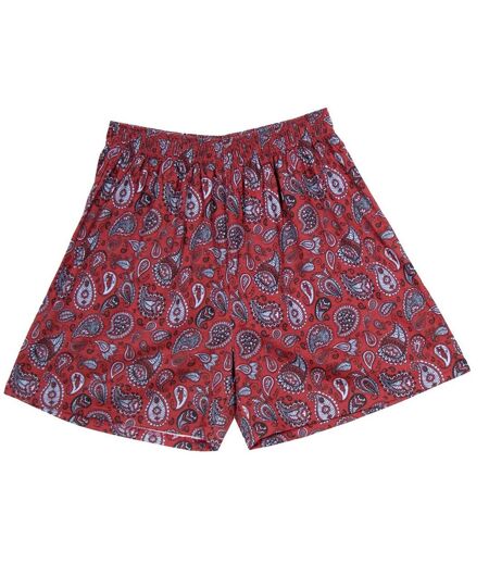Ensemble De Pyjama Court Homme Rouge Keanu