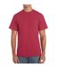 Gildan Mens Heavy Cotton Short Sleeve T-Shirt (Pack of 5) (Antique Cherry Red) - UTBC4807-1