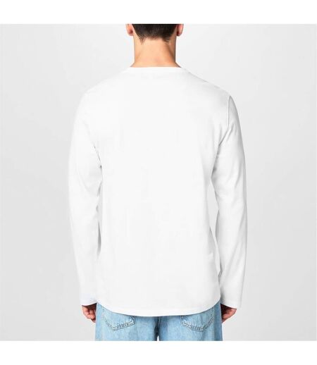 Haut Détente Homme Blanc Bleu Marine Ralph Lauren