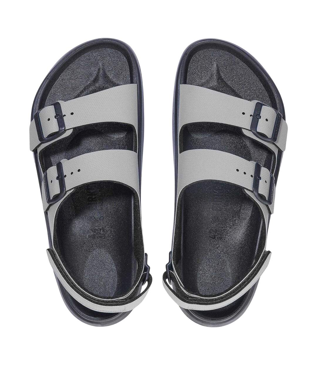 Womens/ladies Mogami Terra Sandals Frost Gray Birkenstock-2