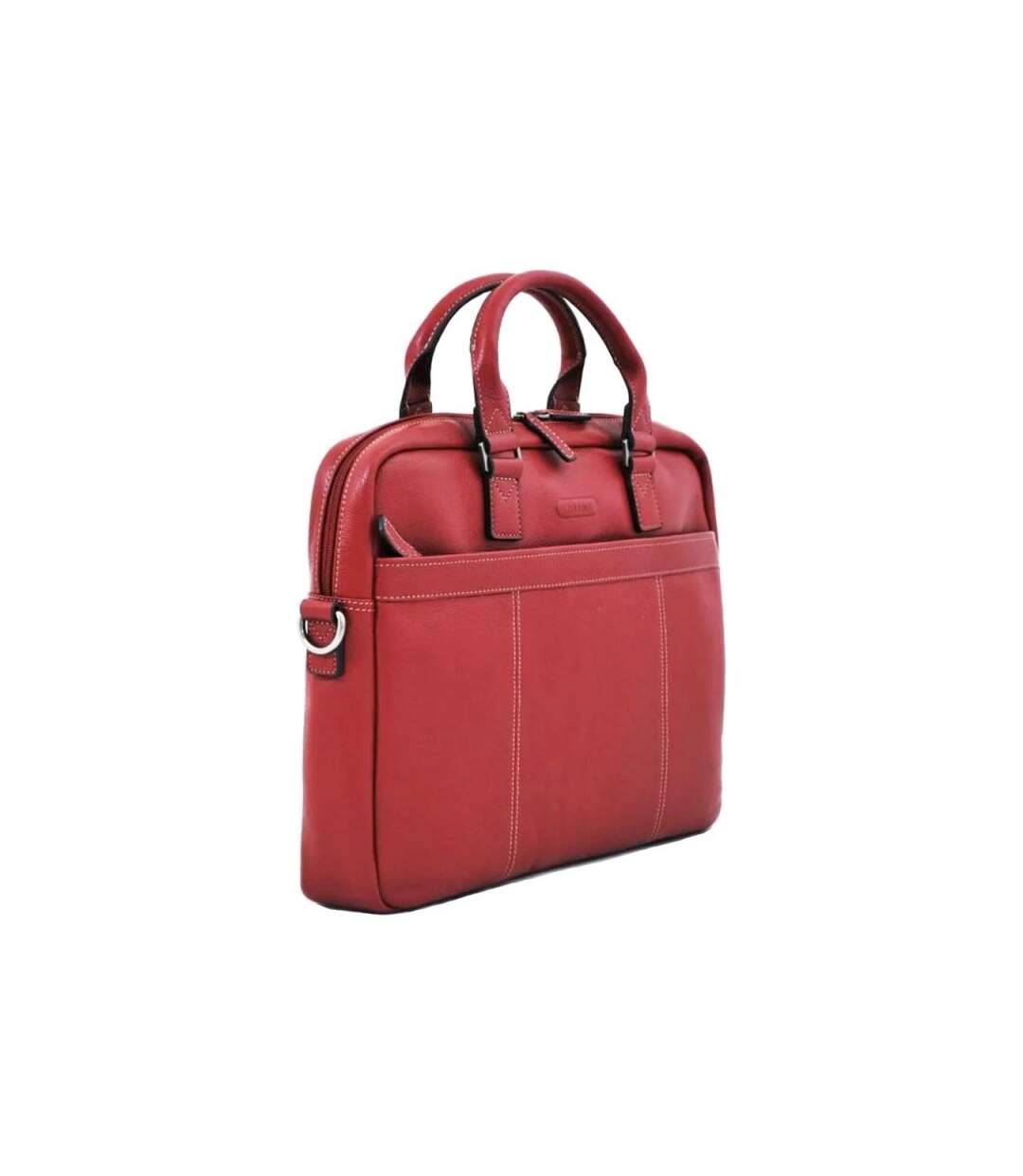 Katana - Cartable porte-ordinateur en cuir 15 - rouge - 6310-4