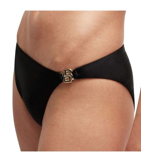 Bas De Maillot De Bain Style Monogramme Femme Noir Boss