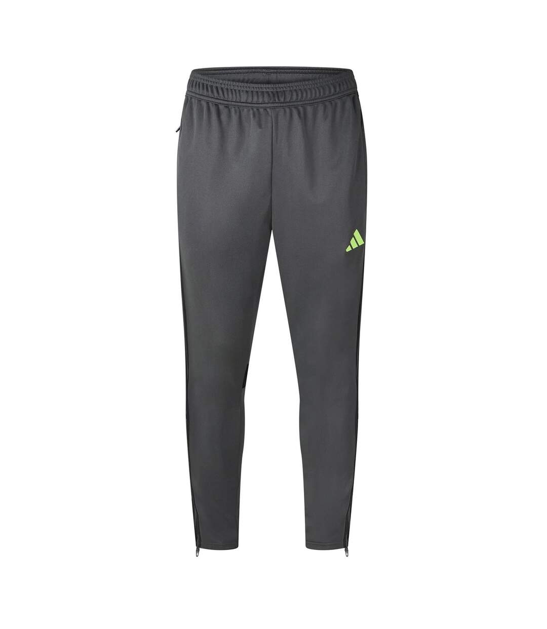 Mens Tiro 25 Essentials Zip-off Slim Trousers Grey Adidas-1