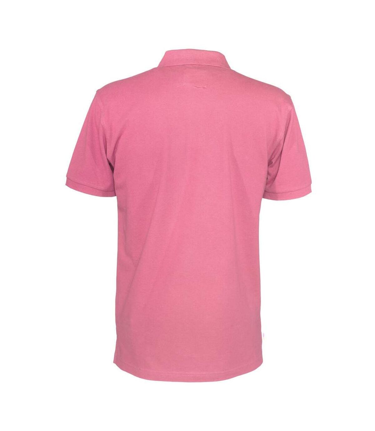 Clique Mens Pique Polo Shirt (Pink)