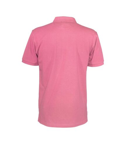 Clique Mens Pique Polo Shirt (Pink)