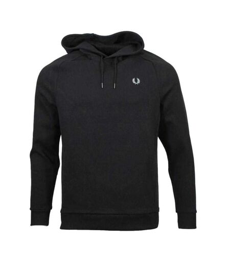 Sweat À Capuche Homme Noir Fred Perry