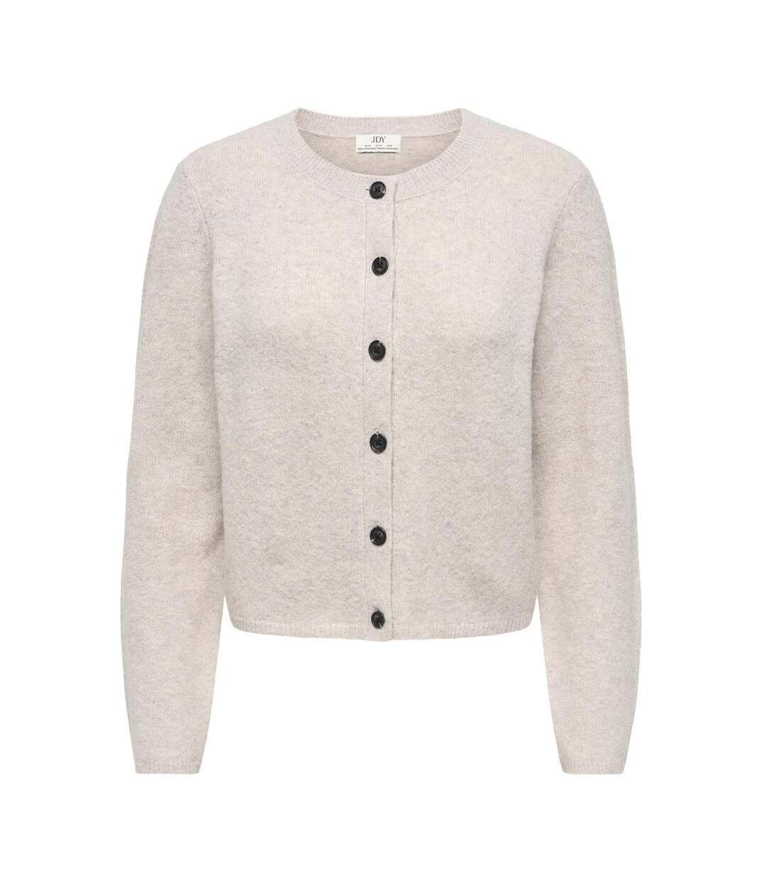 Gilet beige femme jdy brielle-1