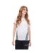 T-shirt trainicons femme blanc / noir Adidas-4