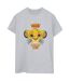Disney Womens/Ladies The Lion King Future King Cotton Boyfriend T-Shirt (Gris sportif) - UTBI18268-1