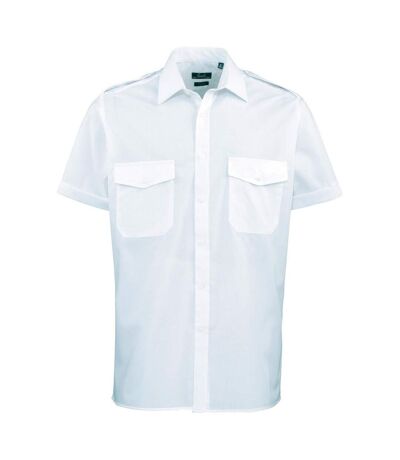 Premier - Chemise pilote - Homme (Bleu clair) - UTPC6721