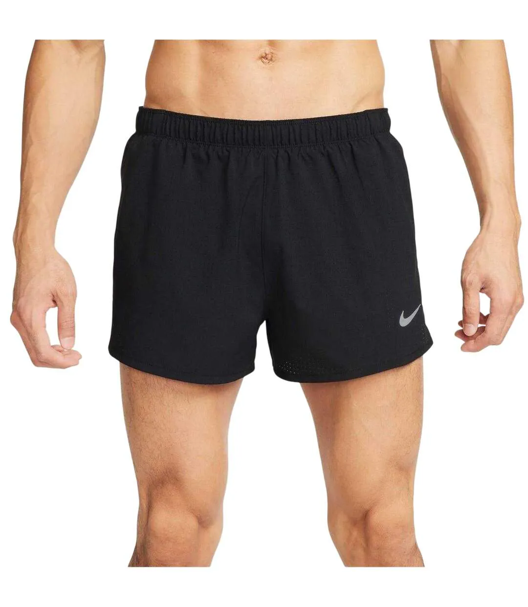 Short De Course Homme Noir Argenté Nike-2