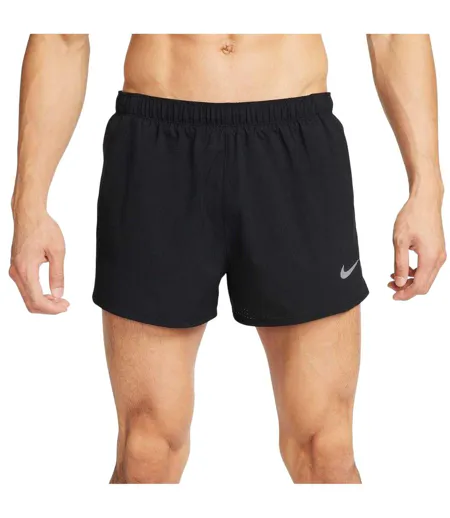 Short De Course Homme Noir Argenté Nike