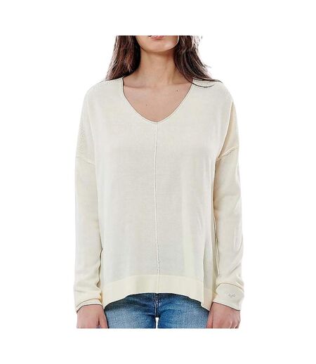 Pull blanc femme kaporal bosckh