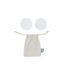 Lot de 2 Disques Démaquillant Lavable 15cm Naturel-1