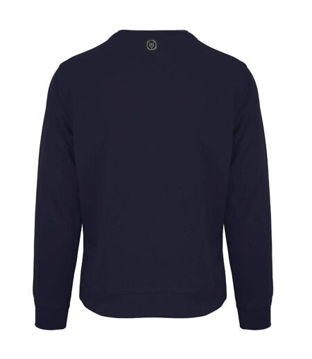 Sweat Motif Souligné Adulte Bleu Marine Philipp Plein