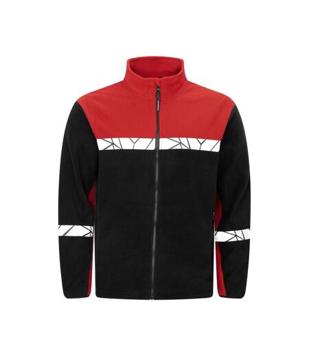 Veste Polaire Homme Noir Rouge Projob