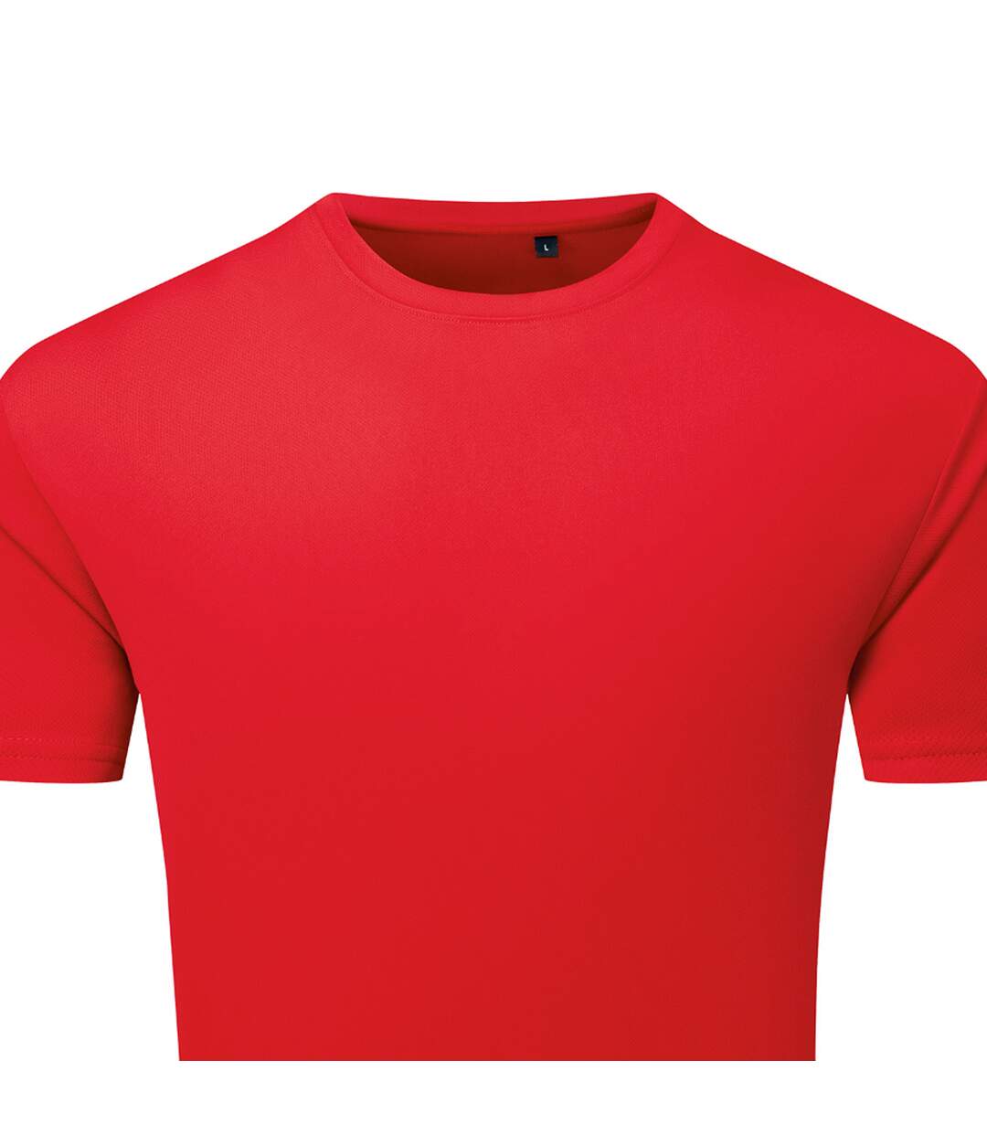 T-shirt Motif/style Texturé Homme Rouge Orange TriDri-2