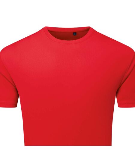 T-shirt Motif/style Texturé Homme Rouge Orange TriDri