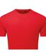 T-shirt Motif/style Texturé Homme Rouge Orange TriDri-2