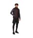 Mens Quilted Hybrid Gilet Black Classic Red Regatta Professional-1