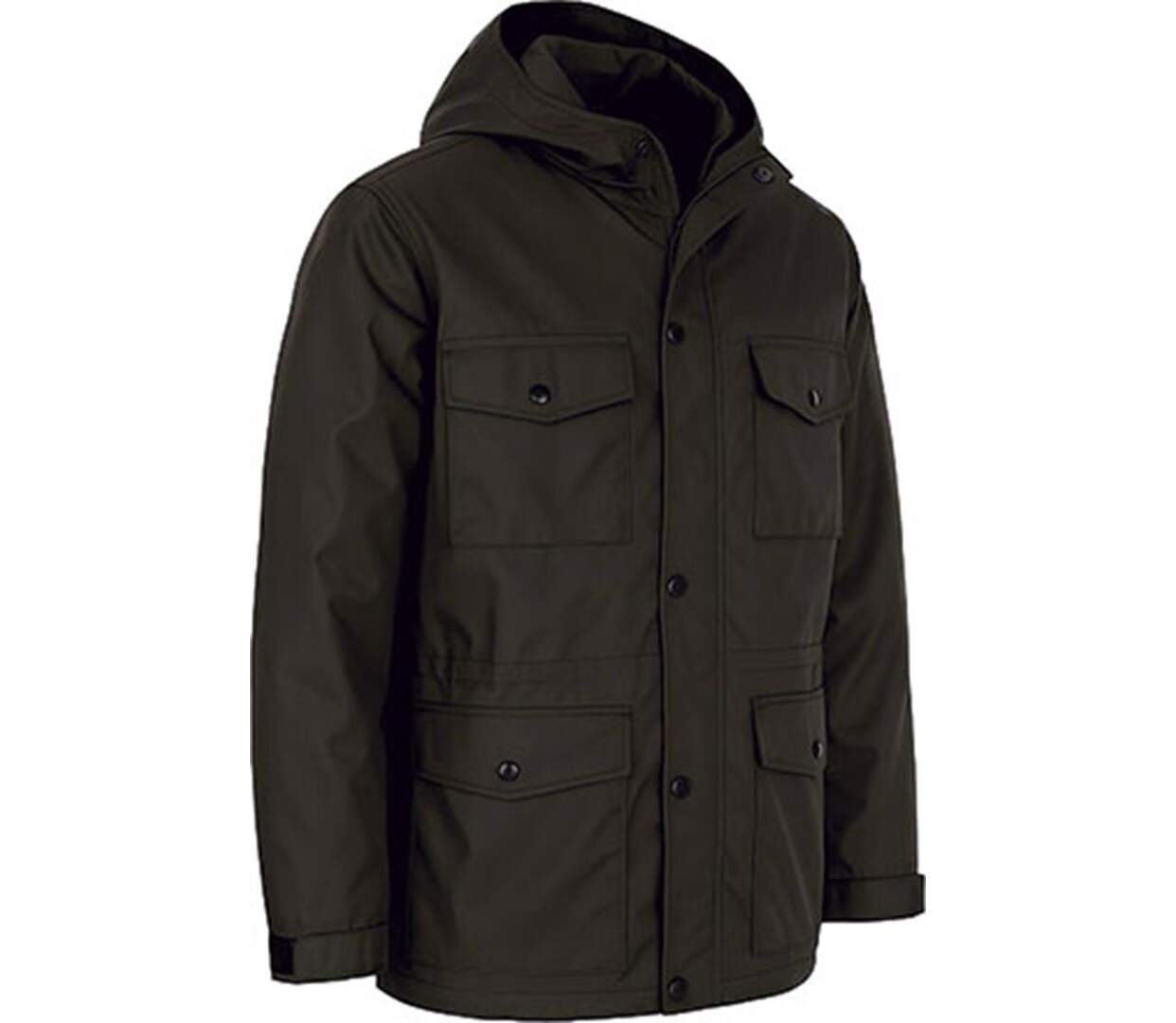 Parka imperméable avec capuche - Homme - WESTPORT - noir-1