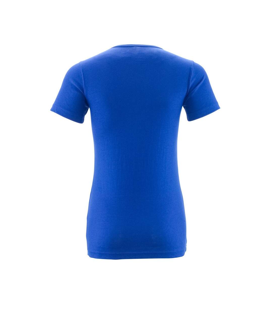 Womens/ladies Crossover T-shirt Royal Blue Mascot-2