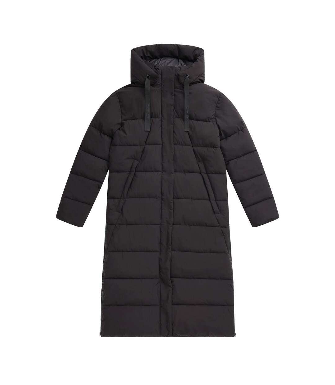 Womens/ladies comfort cloud coat jet black Animal