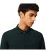 Mens Paris Stretch Regular Polo Shirt Dark Green Lacoste-4