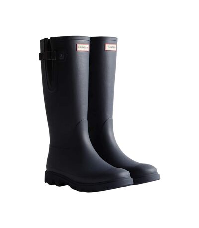 Mens Downpour Adjustable Wellington Boots Navy Hunter