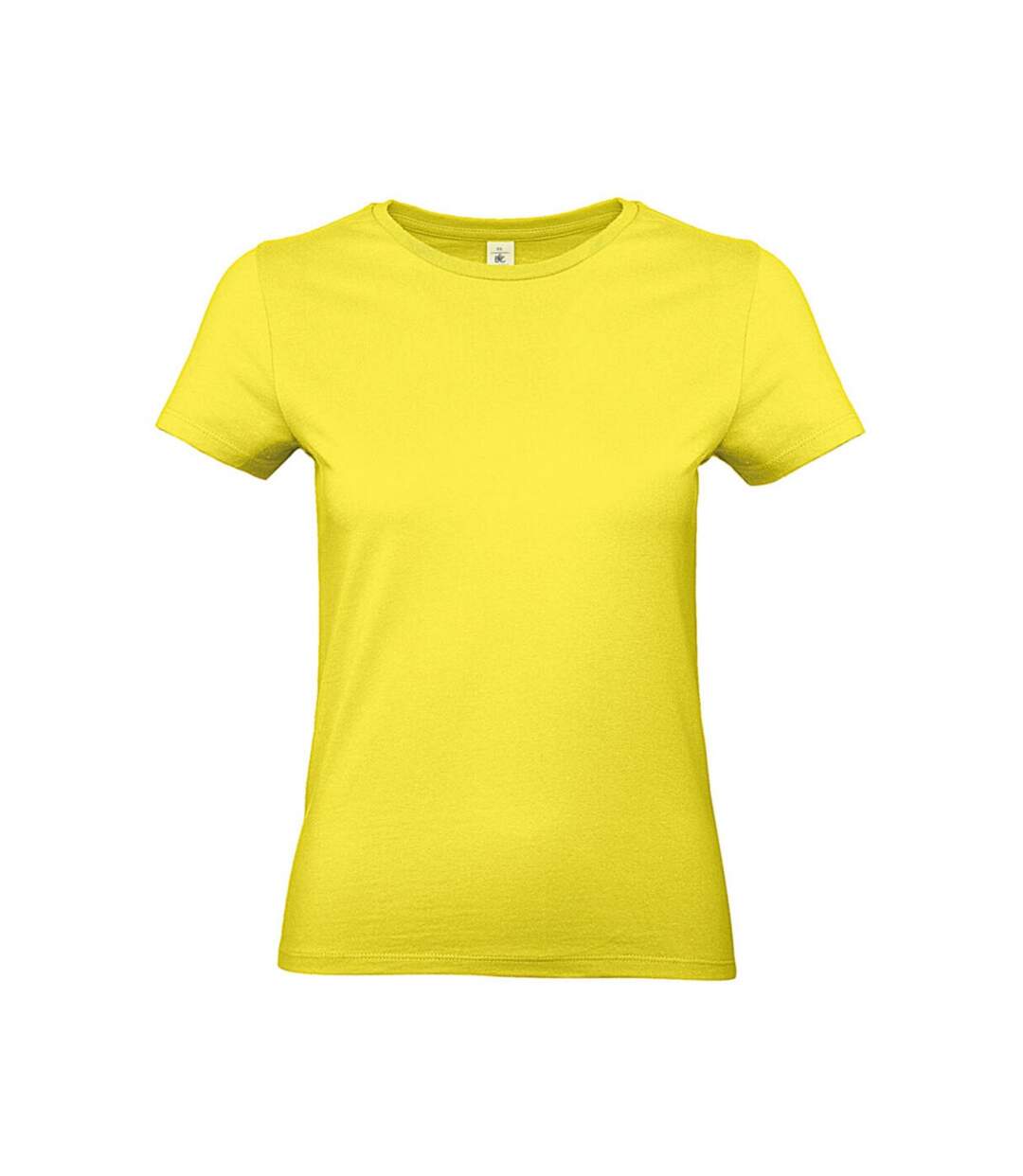T-shirt #e190 Femme Jaune Soleil B&C-1