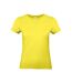 T-shirt #e190 Femme Jaune Soleil B&C-1