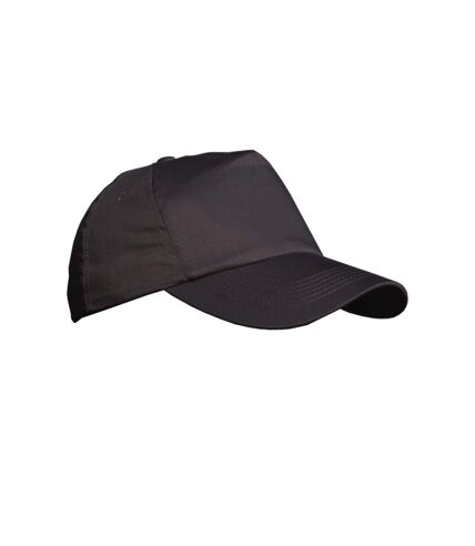 Result Unisex Plain Baseball Cap (Black) - UTBC956