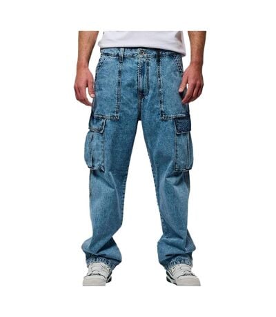 Jean cargo bleu homme kaporal kp asher - 26