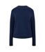 T-shirt Manches Longues Motif/style Côtelé Femme Bleu Foncé Boss-2