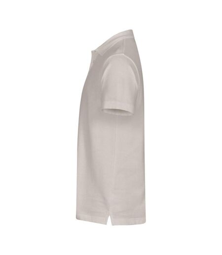 Polo Basic Homme Beige Gris Clique